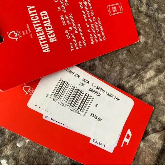 Diesel Women's Sequined Top - Picture 4 of 8